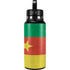 Cameroon Flag Distressed Hydro Flask 32oz Wide Mouth Skin